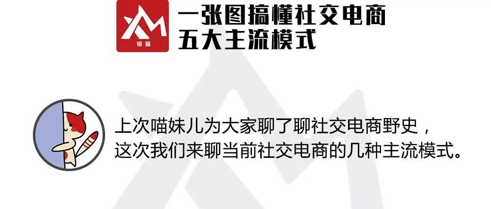 当前社交电商的五种主流模式，你嗅到了吗？