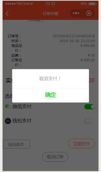 支付不了