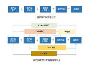 农产品电商B2C、B2B、C2C、B2B2C、F2C