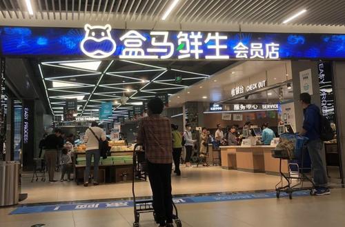 1月29日电商报/盒马济南首店在万达广场正式开业"