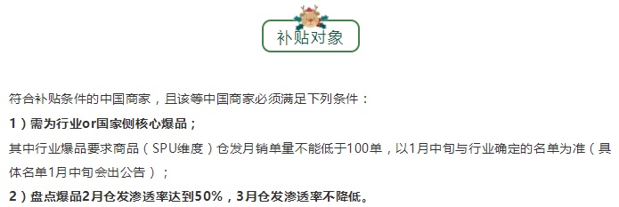 速卖通发布“优选仓”春节不打烊物流补贴方案