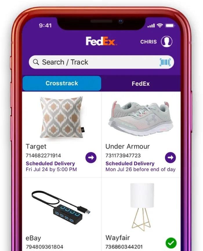 FedEx正测试Crosstrack功能：帮用户追踪快递