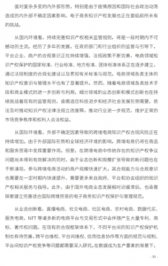关于《中国电子商务知识产权发展研究报告（2021）》